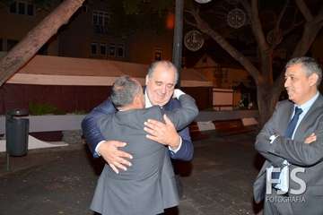 Actuación del humorista Maestro Florido (Foto Francisco Javier Santana)